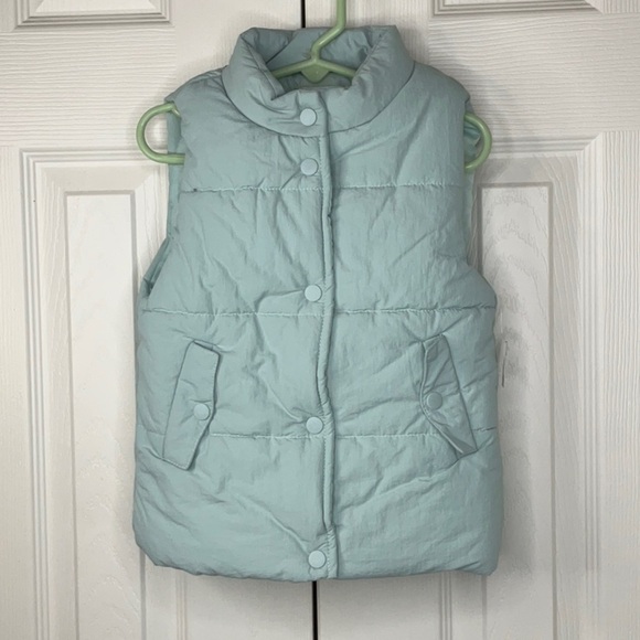 Jessica Simpson Girls Light blue Puffer Vest Size 4T - Picture 1 of 7